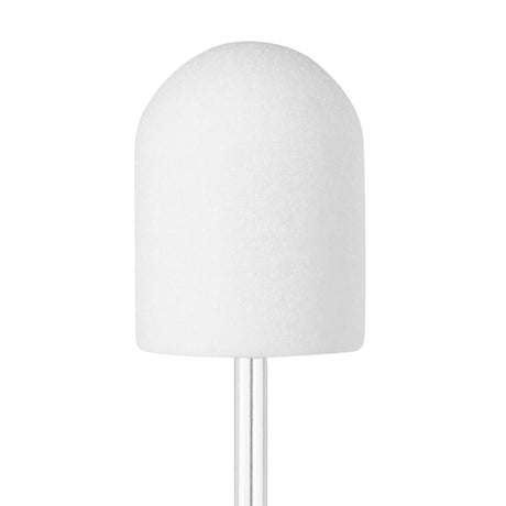 Exo 13mm Hard Sanding Caps 220 Grit White - 100 Pack - isolated on a white background