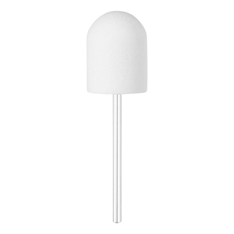 Exo 13mm Hard Sanding Caps 220 Grit White - 100 Pack - isolated on a white background