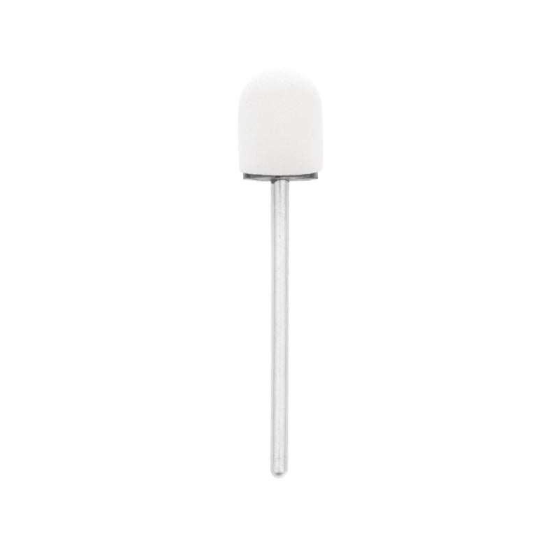 Exo 13mm Hard Sanding Caps 60 Grit White - 10 Pack - isolated on a white background