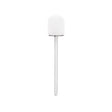 Exo 13mm Hard Sanding Caps 80 Grit White - 10 Pack - isolated on a white background