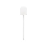Exo 13mm Hard Sanding Caps 80 Grit White - 10 Pack - isolated on a white background