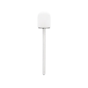 Exo 13mm Hard Sanding Caps 80 Grit White - 10 Pack - isolated on a white background