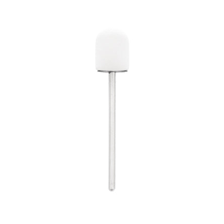 Exo 13mm Hard Sanding Caps 80 Grit White - 10 Pack - isolated on a white background