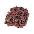 Exo Abrasive Caps 120 Grit - 100 Pack - isolated on a white background