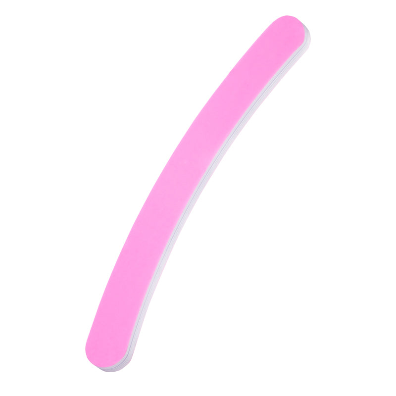 Exo Banana Nail Buffer 320/1200 Grit - 10 Pack - isolated on a white background