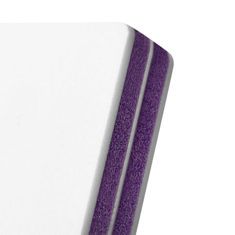 Exo BR-3 2-Sided Nail Buffer - 10 Pack - isolated on a white background