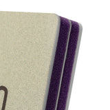 Exo BR-3 2-Sided Nail Buffer - 10 Pack - displayed in a styled studio photograph