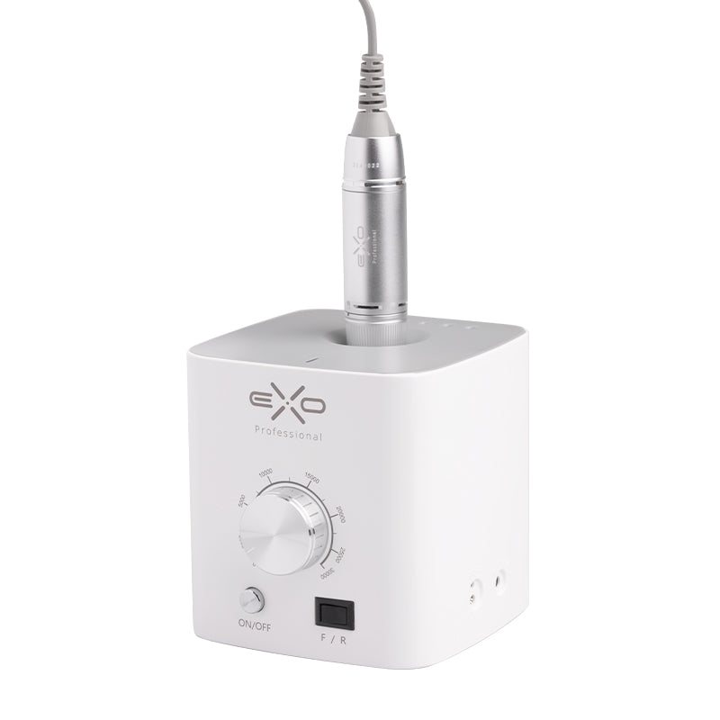 Exo Eko CX3 Professional Nail Drill - nail drill equipment isolated on a white background