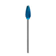 Exo Hard Blue Cone Nail Drill Bit No. 05 - isolated on a white background