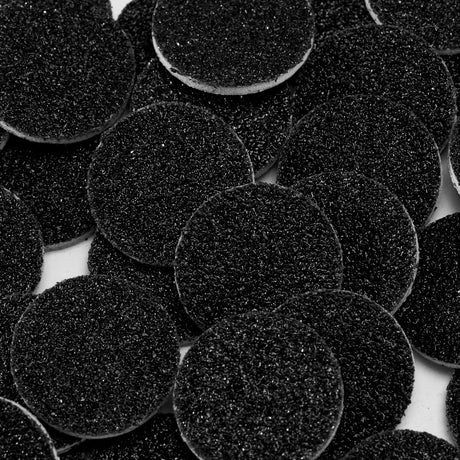 Exo Poddisk Sanding Pad 15mm 100 Grit - product displayed with its packaging on a dark background