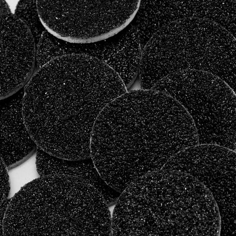 Exo Poddisk Sanding Pad 15mm 80 Grit - product displayed with its packaging on a dark background