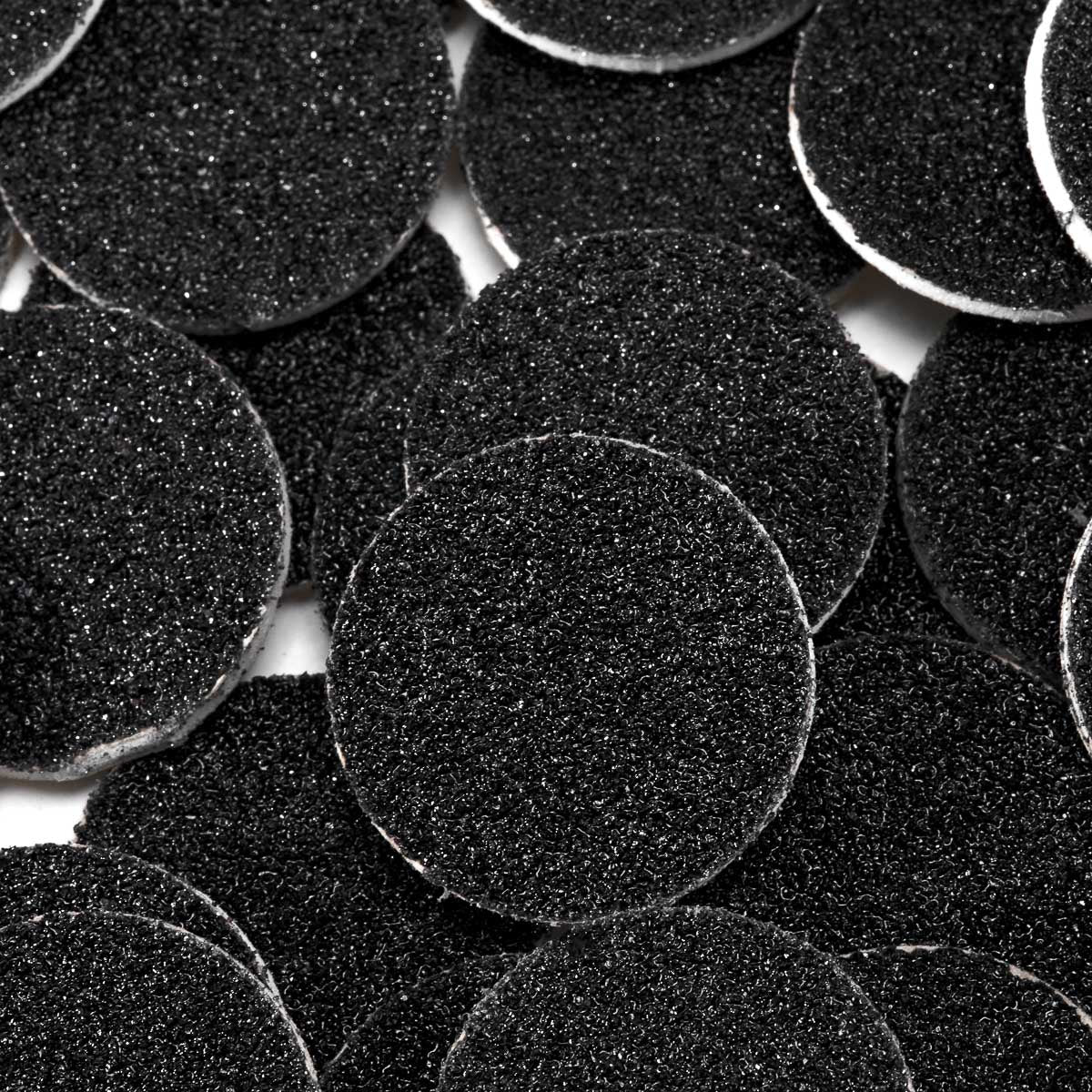 Exo Poddisk Sanding Pad 80mm 100 Grit - product displayed with its packaging on a dark background
