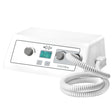 Exo Podo Line Nail Drill With Dust Extractor - nail drill with handpiece and accessories on a white background