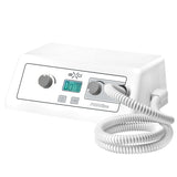 Exo Podo Line Nail Drill With Dust Extractor - nail drill with handpiece and accessories on a white background