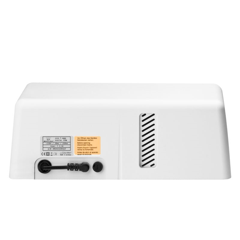Exo Podo Line Nail Drill With Dust Extractor - nail drill equipment isolated on a white background