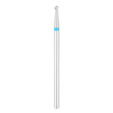 Exo Pro Carbide Ball Nail Drill Bit 1.8mm Blue Band - isolated on a white background