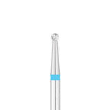 Exo Pro Carbide Ball Nail Drill Bit 1.8mm Blue Band - isolated on a white background