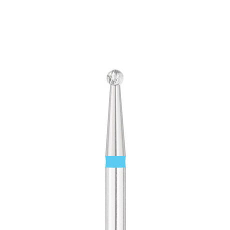 Exo Pro Carbide Ball Nail Drill Bit 1.8mm Blue Band - isolated on a white background
