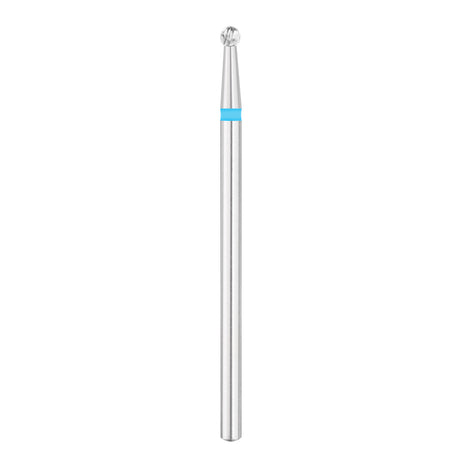 Exo Pro Carbide Ball Nail Drill Bit 2.3mm Blue Band - isolated on a white background