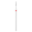 Exo Pro Carbide Cone Nail Drill Bit 1.6mm Red Band - isolated on a white background
