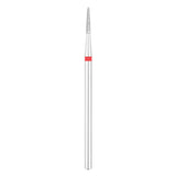 Exo Pro Carbide Cone Nail Drill Bit 1.6mm Red Band - isolated on a white background