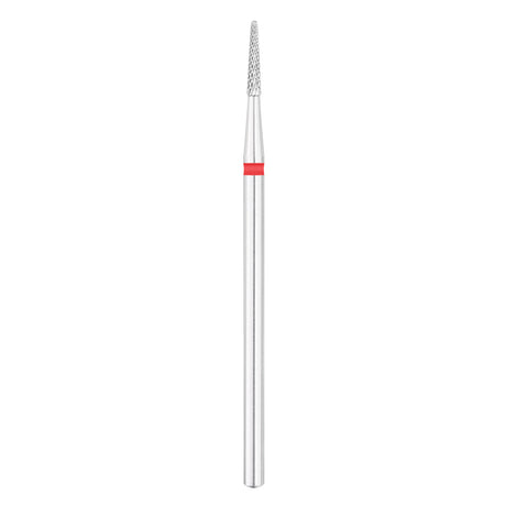 Exo Pro Carbide Cone Nail Drill Bit 1.6mm Red Band - isolated on a white background