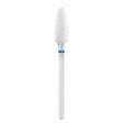Exo Pro Ceramic Oval Nail Drill Bit 6.0mm Blue Band 230M - isolated on a white background