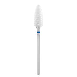 Exo Pro Ceramic Oval Nail Drill Bit 6.0mm Blue Band 230M - isolated on a white background