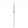 Exo Pro Ceramic Rounded Cone Nail Drill Bit 5.5mm Blue Band 826F - isolated on a white background