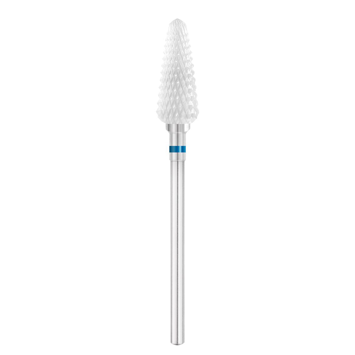 Exo Pro Ceramic Rounded Cone Nail Drill Bit 5.5mm Red Band 826M - isolated on a white background