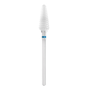 Exo Pro Ceramic Rounded Cone Nail Drill Bit 5.5mm Red Band 826M - isolated on a white background