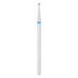 Exo Pro Diamond Ball Nail Drill Bit 1.4mm Blue Band - isolated on a white background