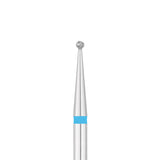 Exo Pro Diamond Ball Nail Drill Bit 1.4mm Blue Band - isolated on a white background