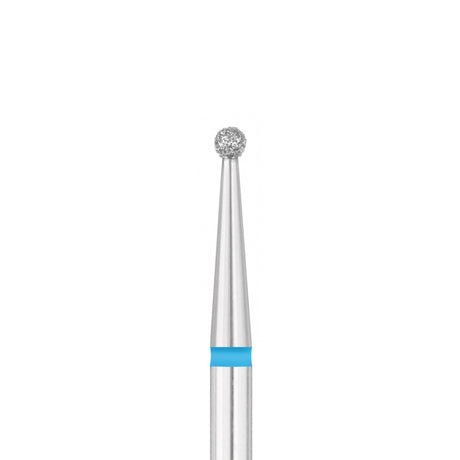 Exo Pro Diamond Ball Nail Drill Bit 1.8mm Blue Band - isolated on a white background