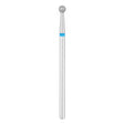 Exo Pro Diamond Ball Nail Drill Bit 3.1mm Blue Band - isolated on a white background
