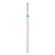 Exo Pro Diamond Cylinder Nail Drill Bit 1.4mm Blue Band - isolated on a white background