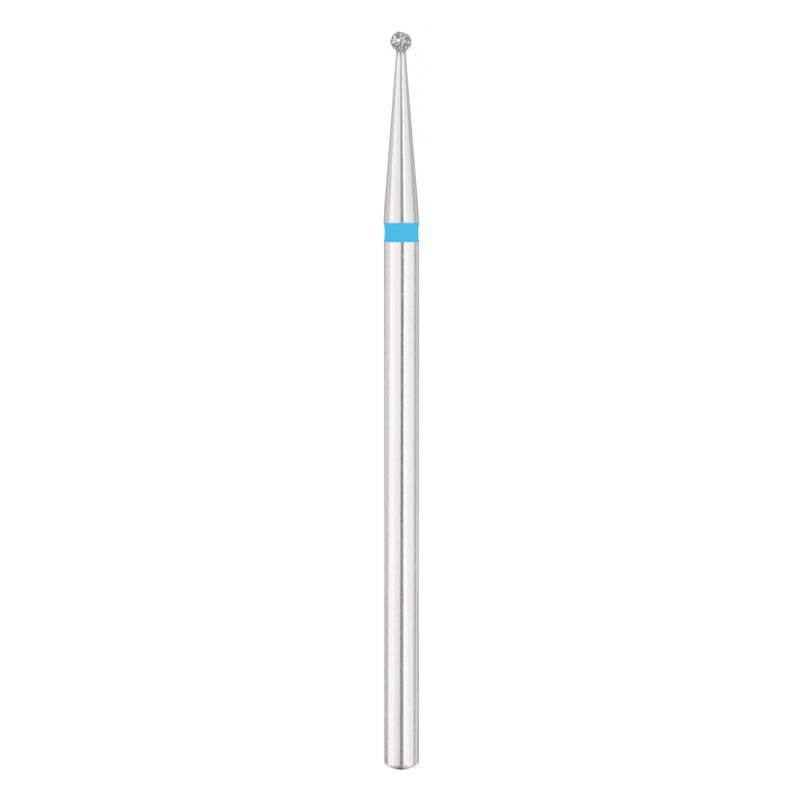 Exo Pro Diamond Ball Nail Drill Bit 1.4mm Blue Band – product packshot on a white background