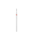 Exo Pro Nail Drill Bit Diamond Flame 1.8mm Rd - isolated on a white background