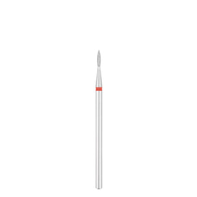 Exo Pro Nail Drill Bit Diamond Flame 1.8mm Rd - isolated on a white background