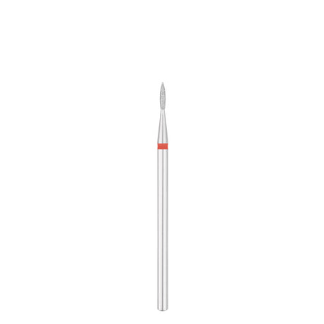 Exo Pro Nail Drill Bit Diamond Flame 1.8mm Rd - isolated on a white background