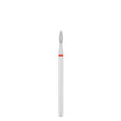 Exo Pro Nail Drill Bit Diamond Flame 2.1mm Rd - isolated on a white background