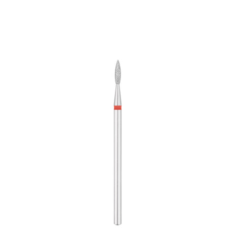 Exo Pro Nail Drill Bit Diamond Flame 2.1mm Rd - isolated on a white background