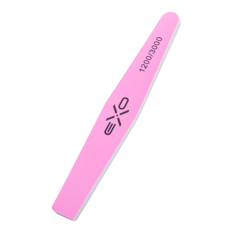 Exo Rhombus Nail Buffer 1200/3000 Grit - 10 Pack - isolated on a white background