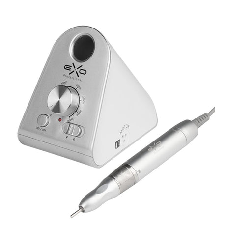 Exo Silent SX7 Brushless Nail Drill - nail drill equipment isolated on a white background