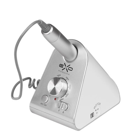 Exo Silent SX7 Brushless Nail Drill - nail drill equipment isolated on a white background