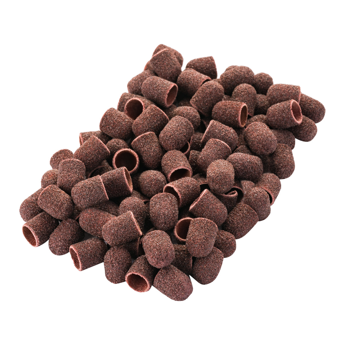 Exo Soft Abrasive Caps 10mm 60 Grit - 100 Pack - Basic - isolated on a white background