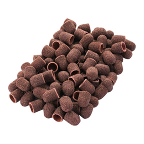 Exo Soft Abrasive Caps 10mm 60 Grit - 100 Pack - Basic - isolated on a white background