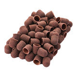 Exo Soft Abrasive Caps 13mm 80 Grit - 100 Pack - Basic - isolated on a white background