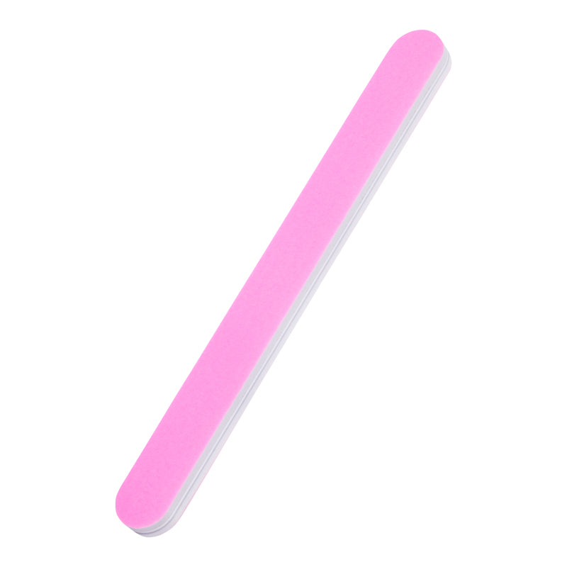 Exo Straight Nail Buffer 320/400 Grit - 10 Pack - isolated on a white background