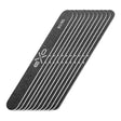 Exo Straight Nail File 80/80 Grit - 10 Pack - isolated on a white background